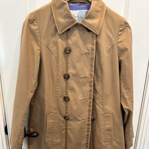 Boden Twill Trench Coat